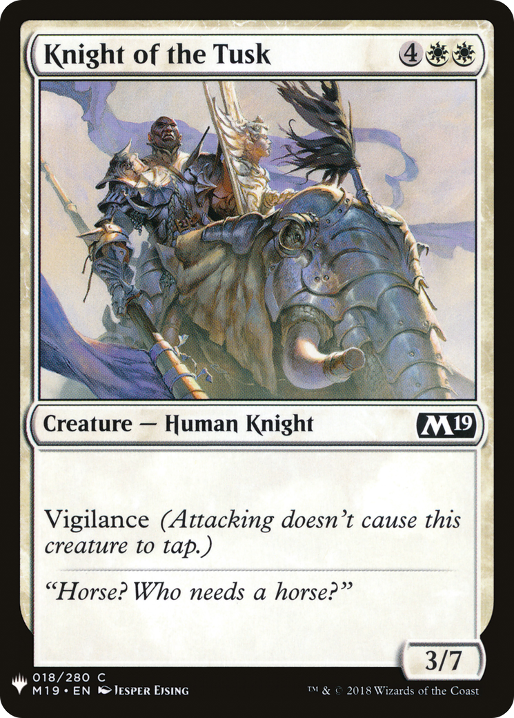 Knight of the Tusk Card Image