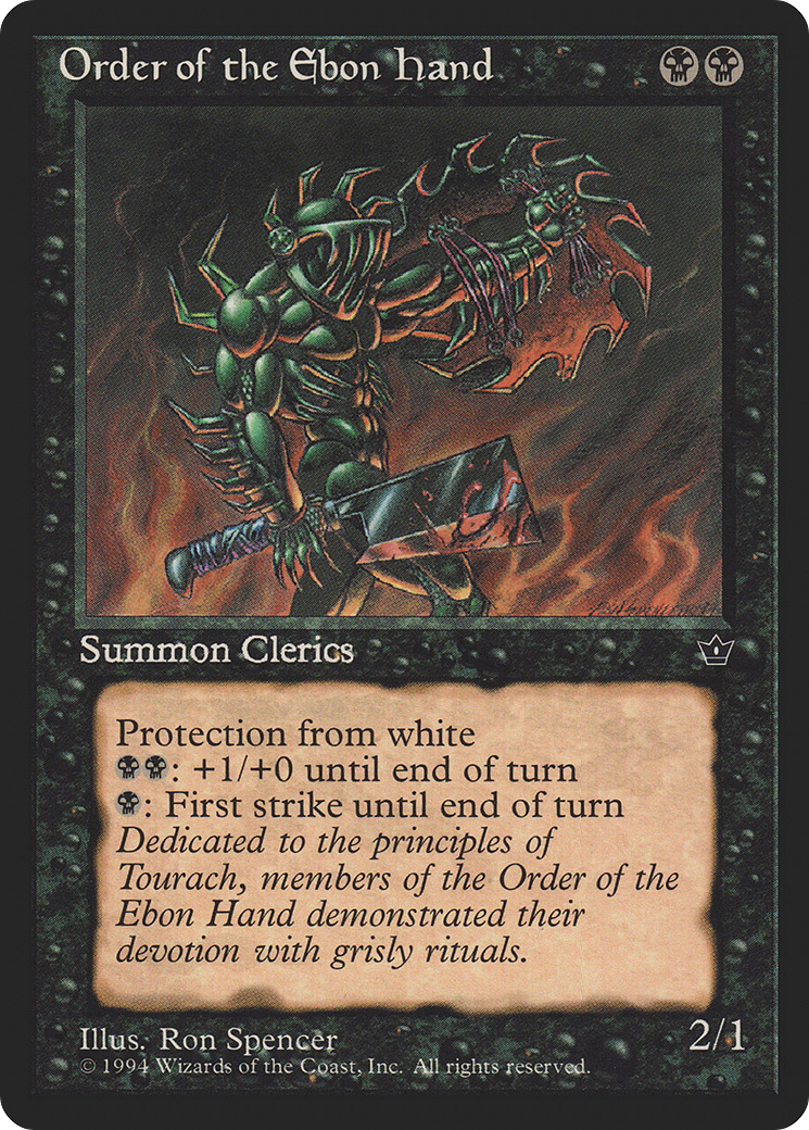 Order of the Ebon Hand Card Image