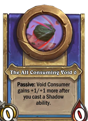 The All Consuming Void {0} Card Image