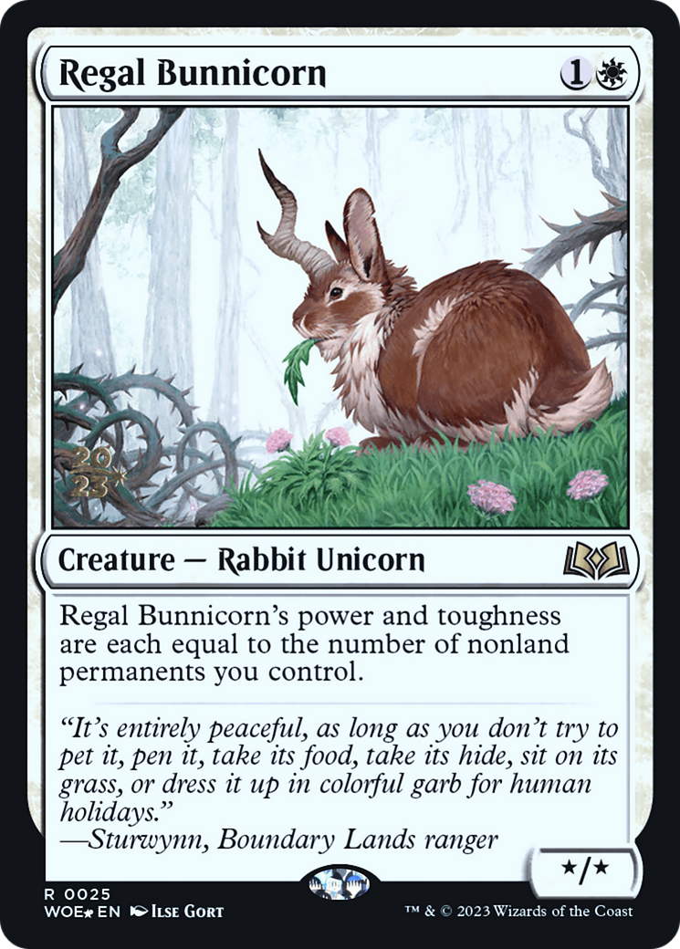 Regal Bunnicorn Card Image