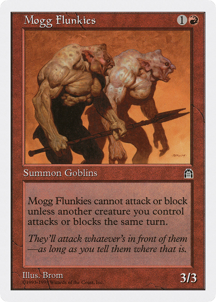 Mogg Flunkies Card Image