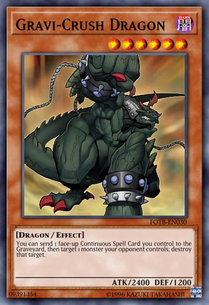 Gravi-Crush Dragon Card Image