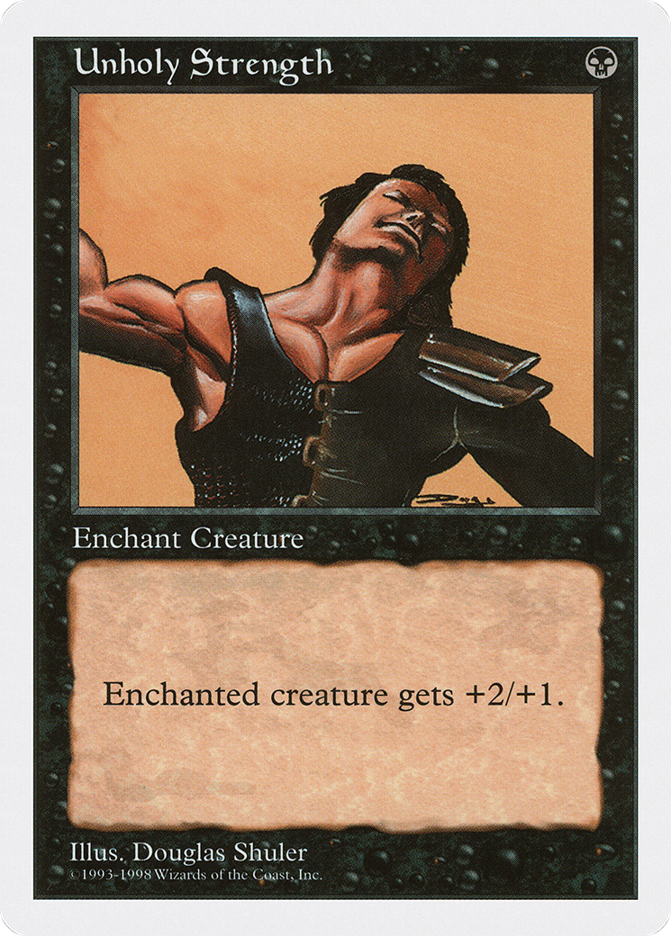 Unholy Strength Card Image