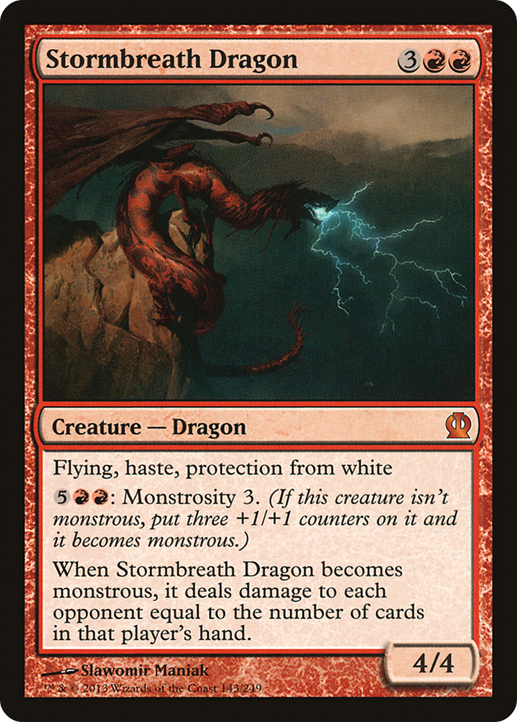 Stormbreath Dragon Card Image