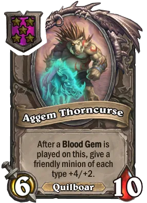 Aggem Thorncurse Card Image