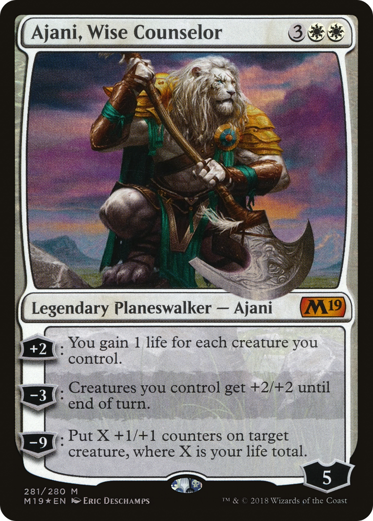 Ajani, Wise Counselor Card Image
