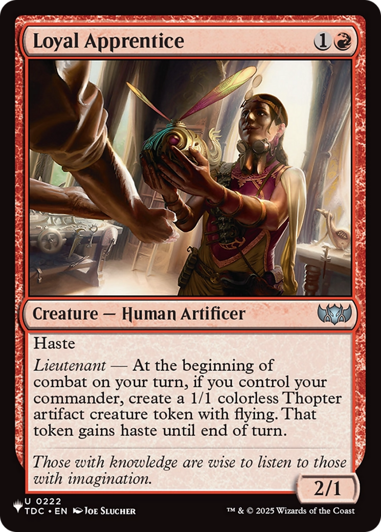Loyal Apprentice Card Image