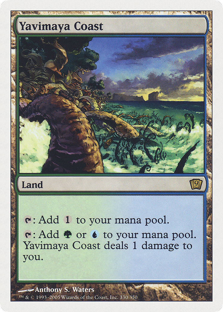 Yavimaya Coast Card Image