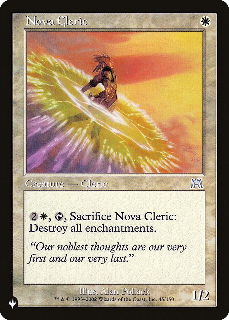 Nova Cleric Card Image