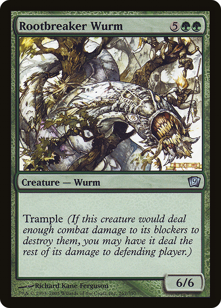 Rootbreaker Wurm Card Image