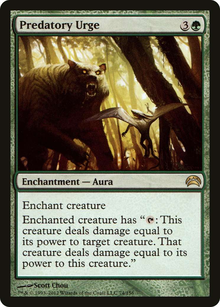 Predatory Urge Card Image