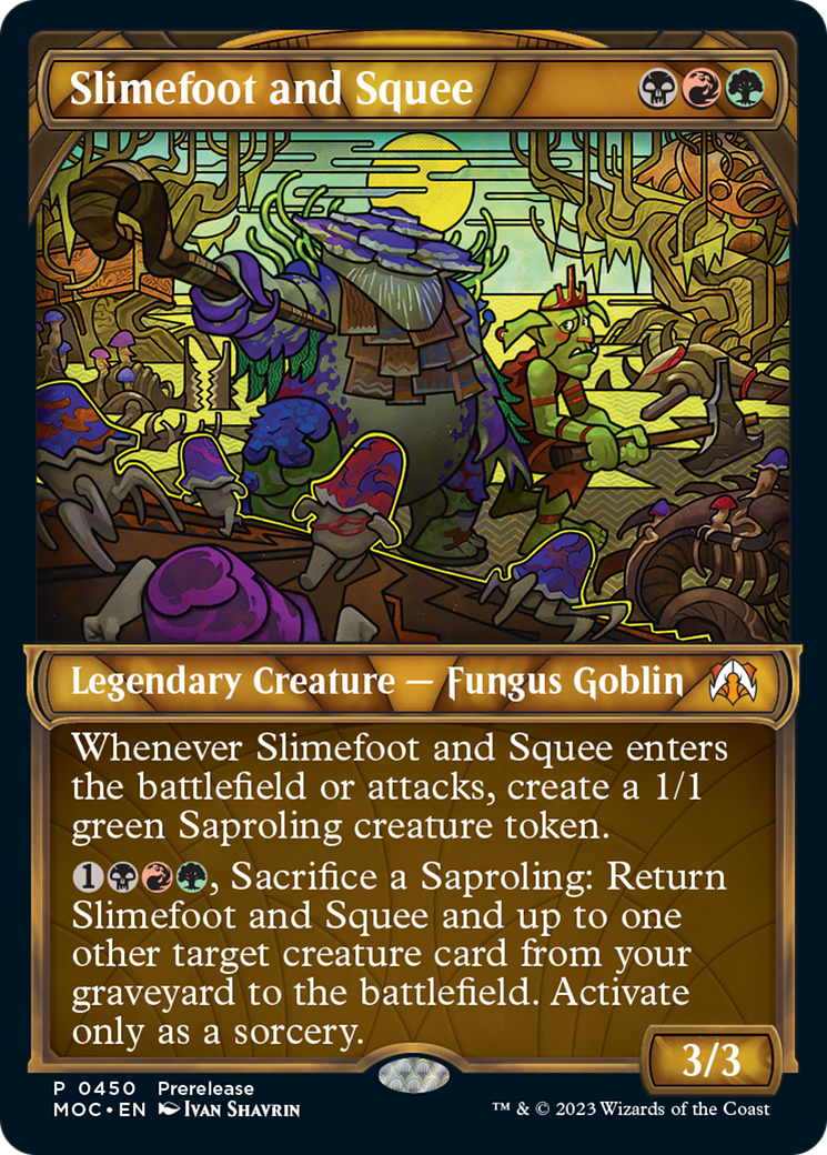 Slimefoot and Squee Card Image