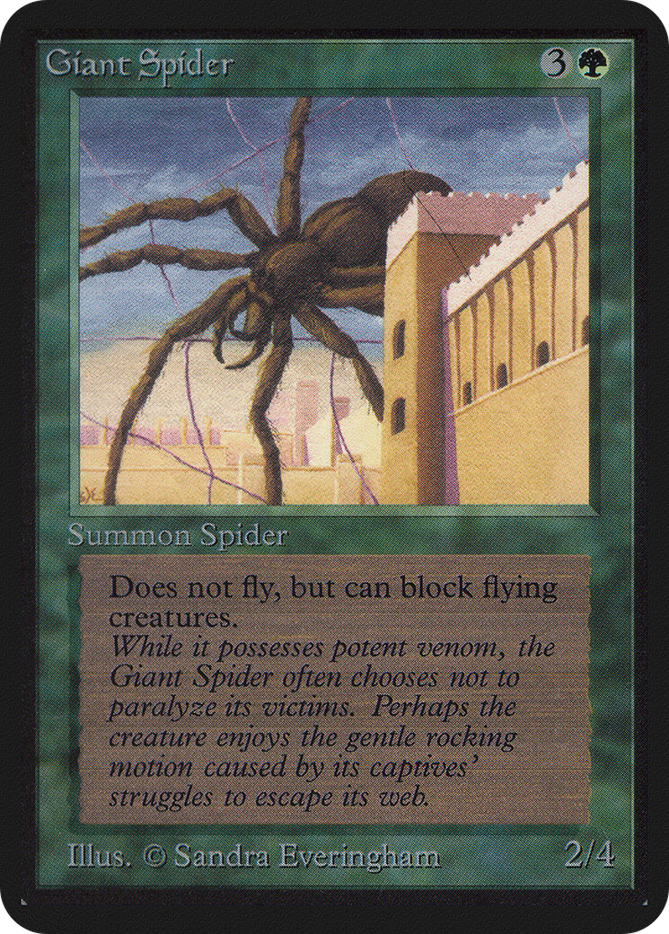 Giant Spider Card Image