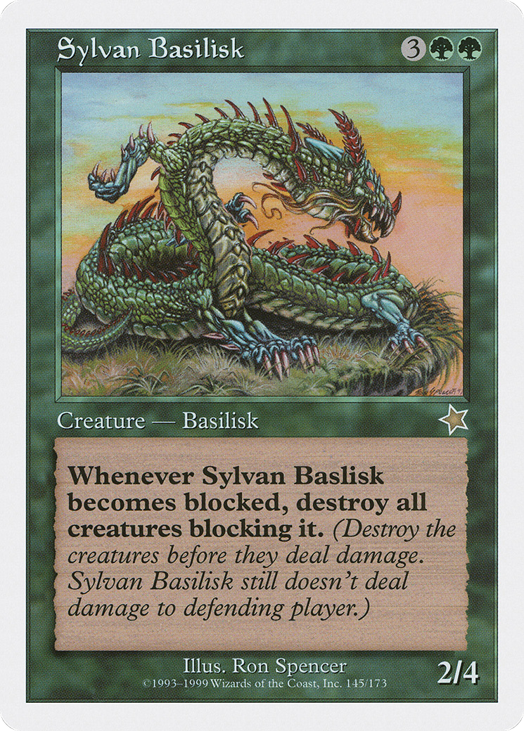 Sylvan Basilisk Card Image