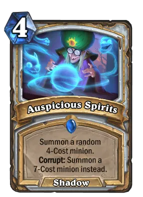 Auspicious Spirits Card Image