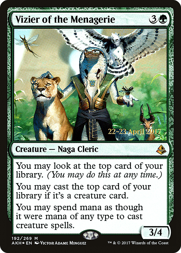 Vizier of the Menagerie Card Image