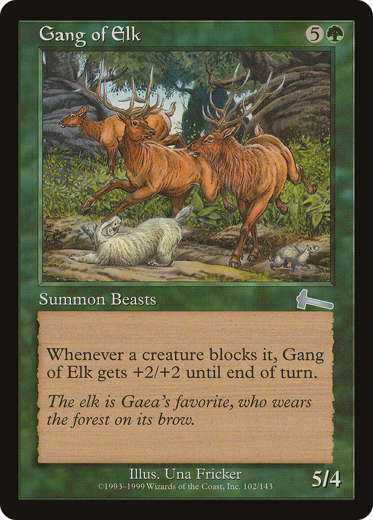 Gang of Elk Card Image