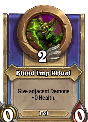 Blood Imp Ritual Card Image
