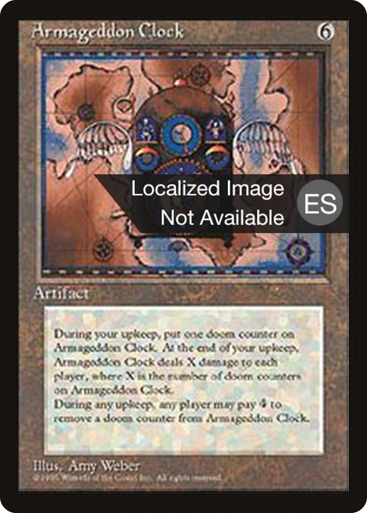 Armageddon Clock Card Image