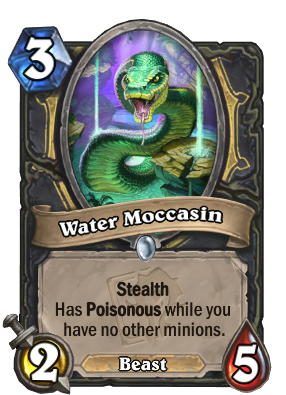 Water Moccasin Card Image