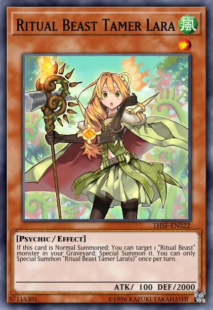 Ritual Beast Tamer Lara Card Image