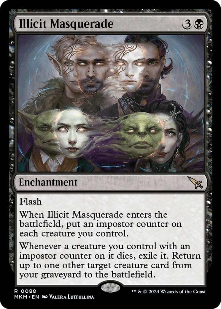 Illicit Masquerade Card Image