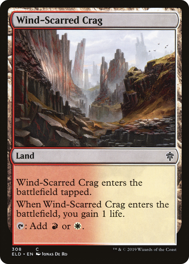 Wind-Scarred Crag Card Image