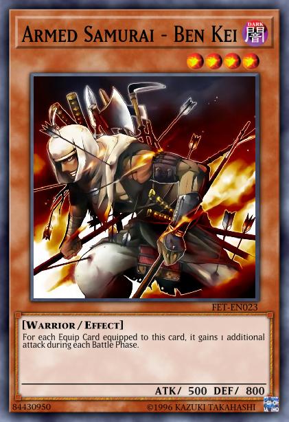 Armed Samurai - Ben Kei Card Image