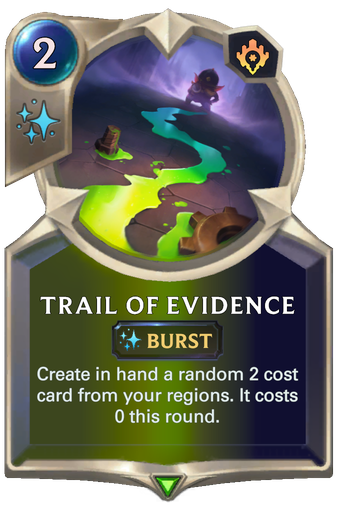 Trail of Evidence Card Image