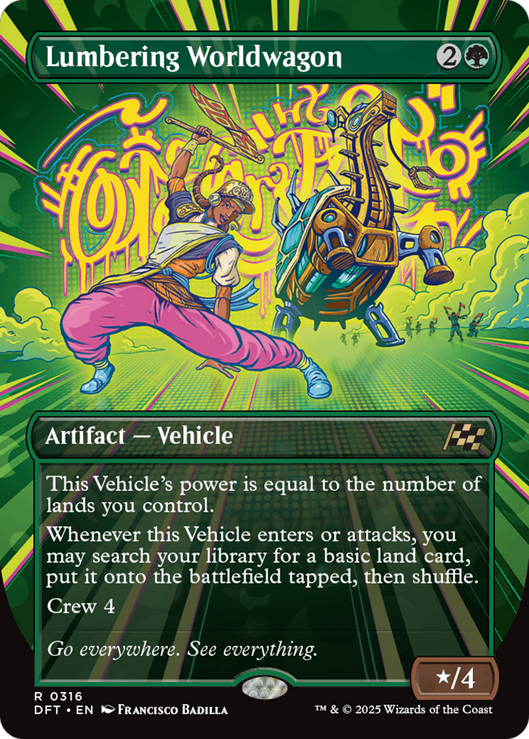 Lumbering Worldwagon Card Image