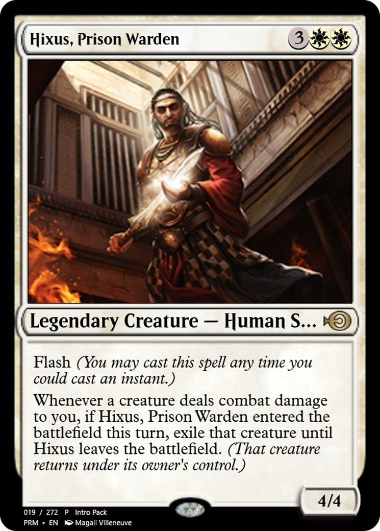 Hixus, Prison Warden Card Image