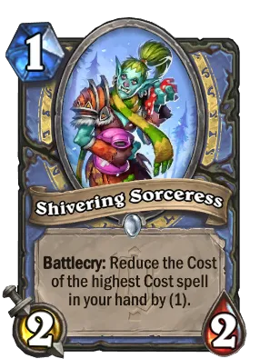 Shivering Sorceress Card Image