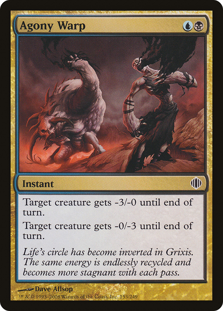 Agony Warp Card Image