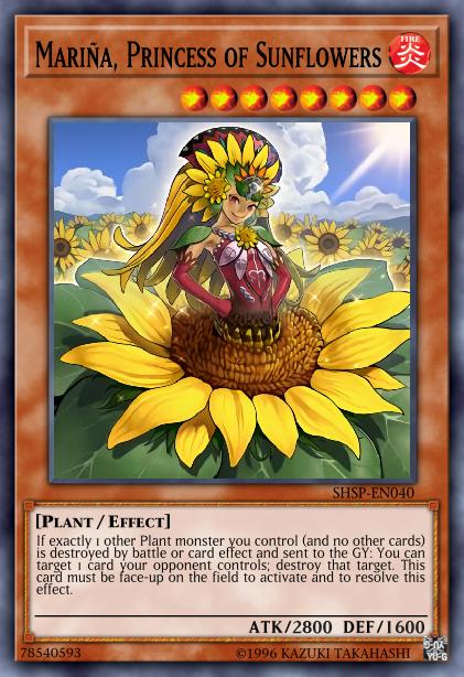 Marina, Princess of Sunflowers Card Image