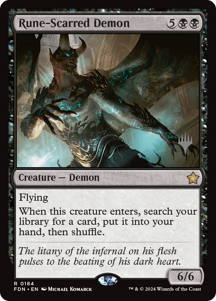 Rune-Scarred Demon Card Image