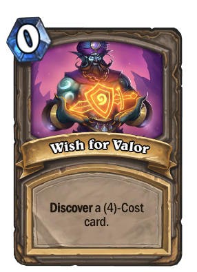 Wish for Valor Card Image
