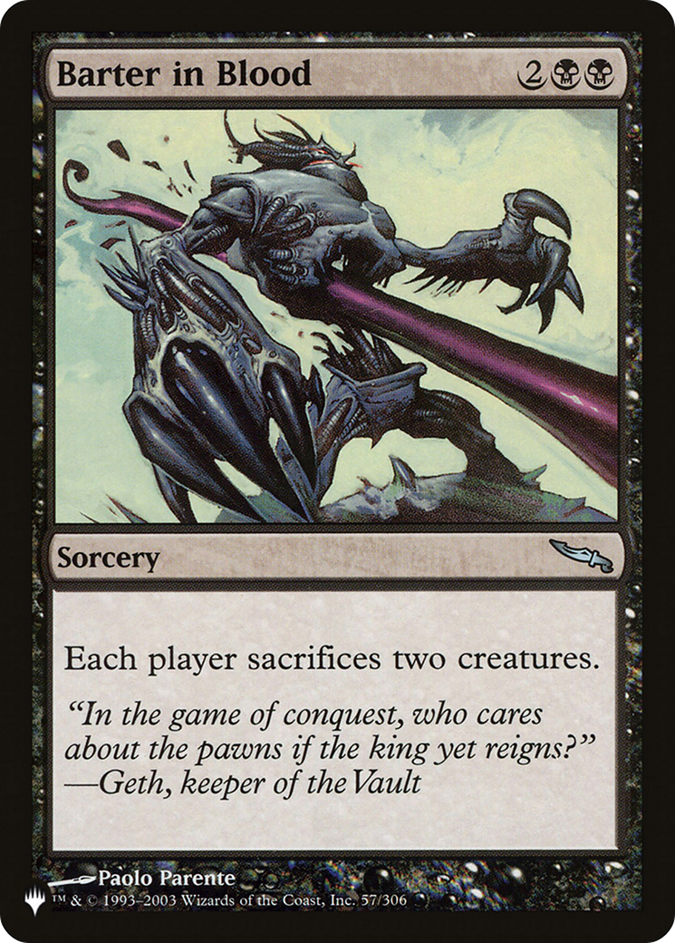 Barter in Blood Card Image