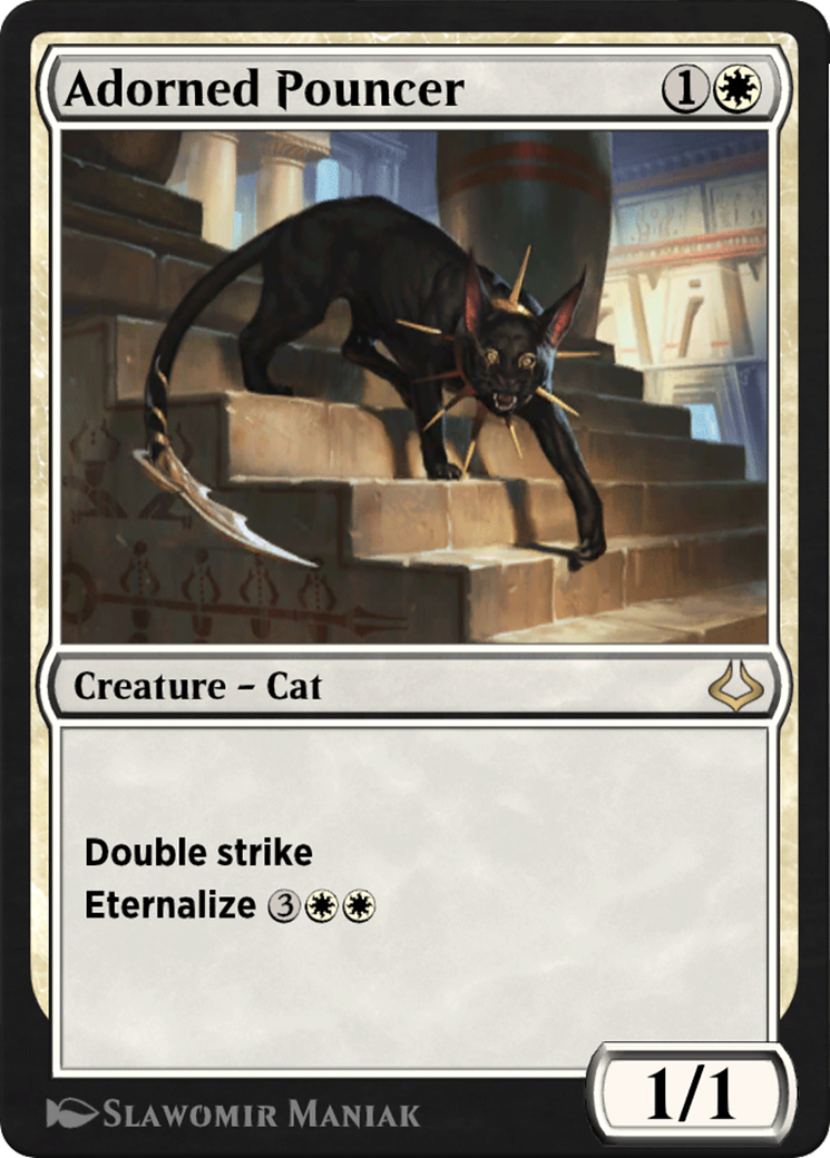 Adorned Pouncer Card Image