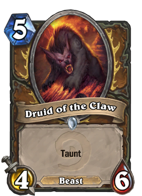 Druid of the claw (Taunt)