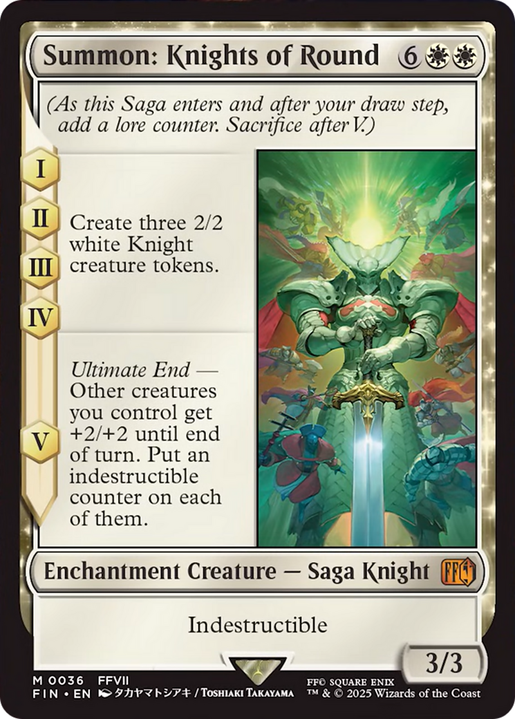 Summon: Knights of Round Card Image