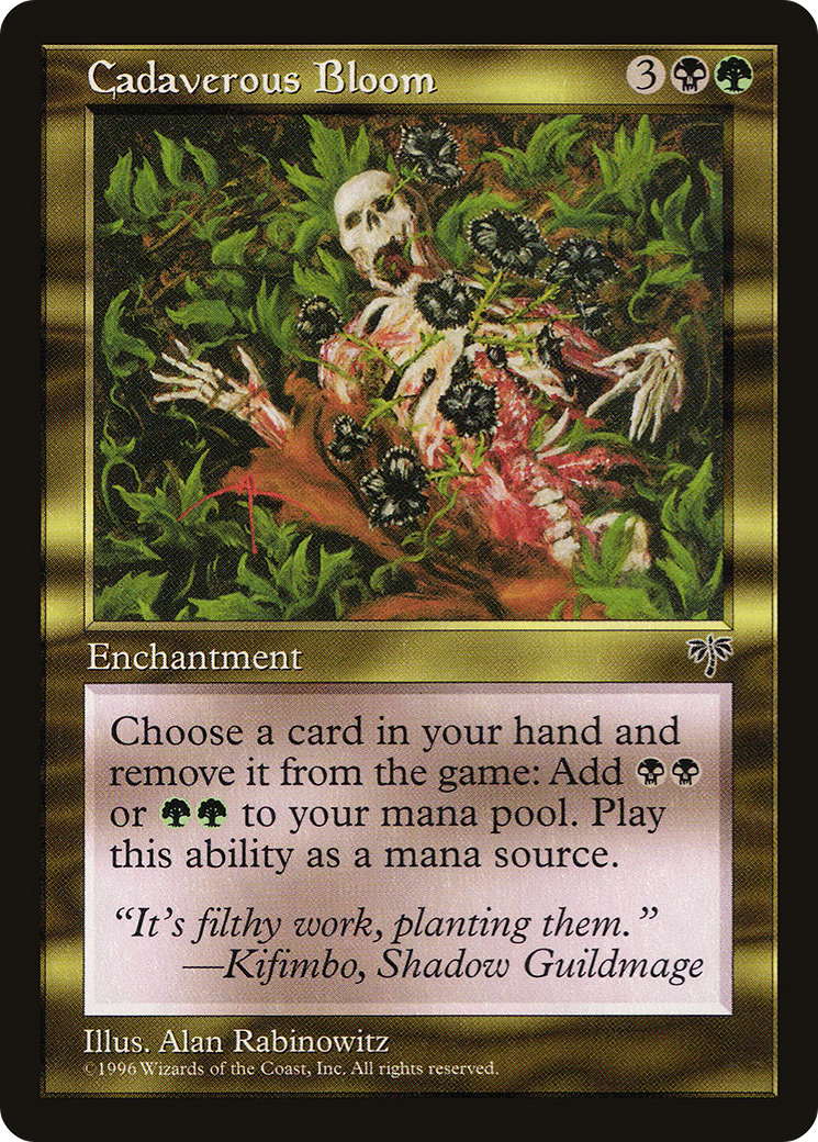 Cadaverous Bloom Card Image
