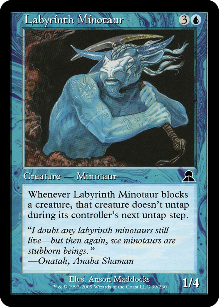 Labyrinth Minotaur Card Image
