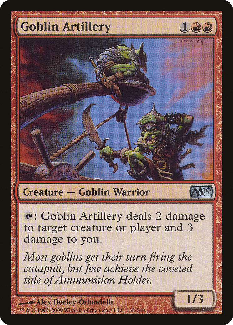 Goblin Artillery Card Image