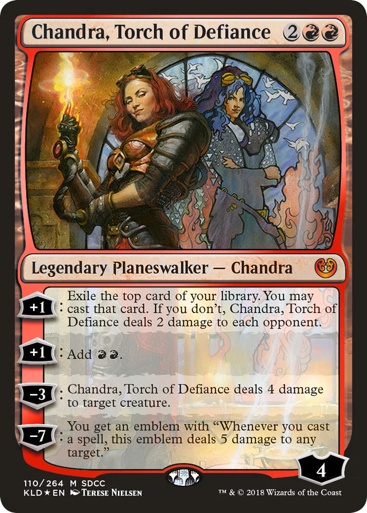 Chandra, Torch of Defiance Card Image