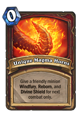Unique Magma Horns Card Image