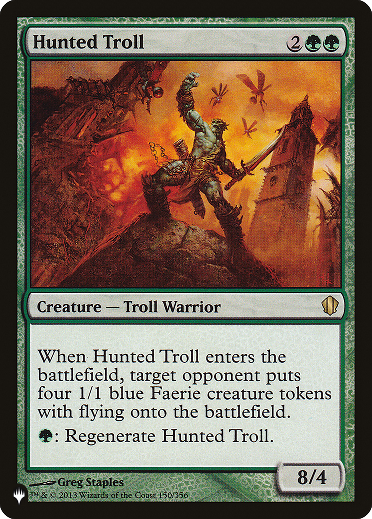 Hunted Troll Card Image