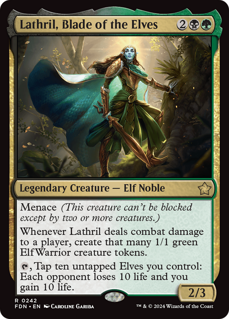 Lathril, Blade of the Elves Card Image