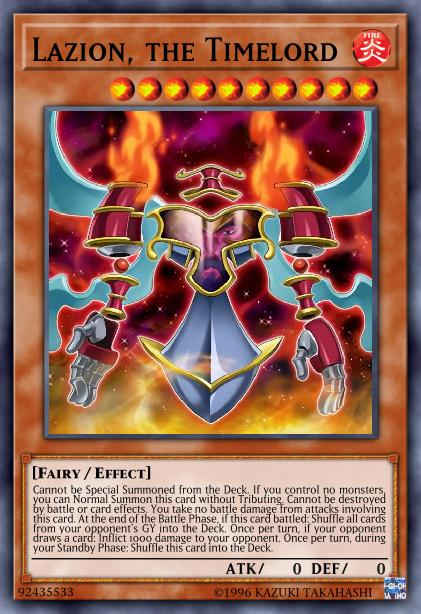 Lazion, the Timelord Card Image