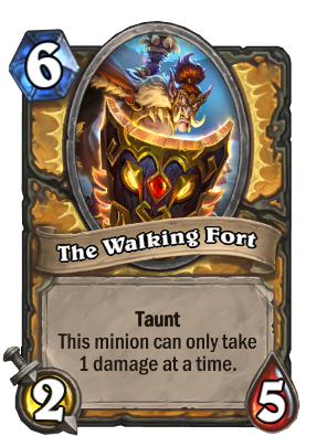 The Walking Fort Card Image
