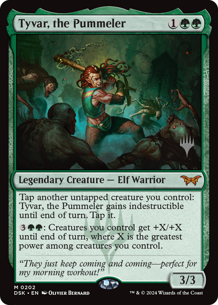 Tyvar, the Pummeler Card Image